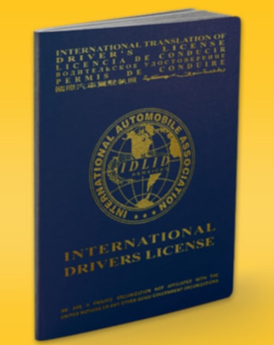 Sample International drivers license 2